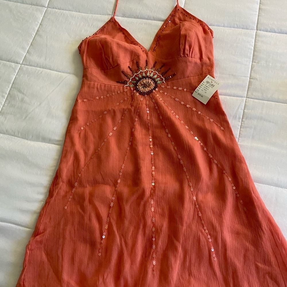 Coral Dress